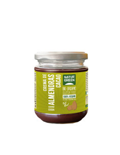 Crema de Almendras y Cacao s/gluten Bio 200g Naturgreen