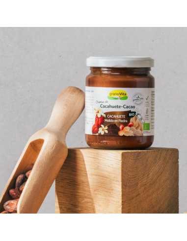 Crema de cacahuete con cacao Bio 250g Granovita