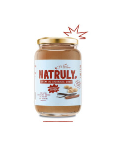 Crema de cacahuete vainilla y canela 500g Natruly