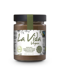 Crema de Chocolate con avellanas Bio 270g La Vida Vegan