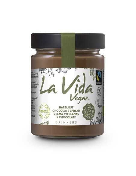 Crema de Chocolate con avellanas Bio 270g La Vida Vegan