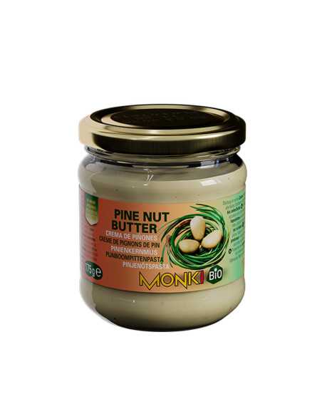 Crema de piñones Bio 175g Monki