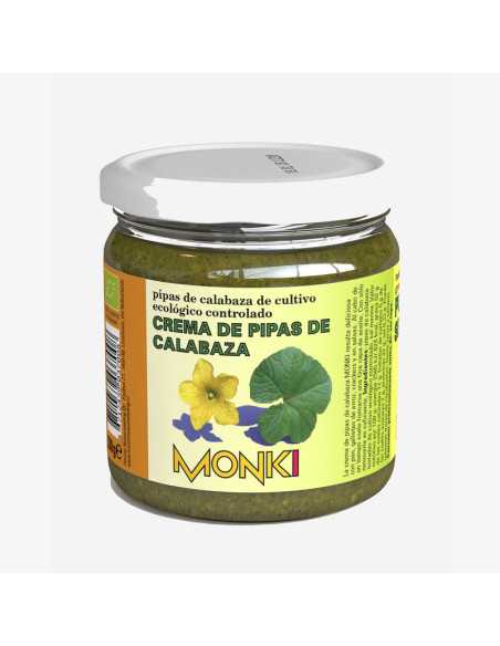 Crema de pipas de calabaza bio 330g Monki