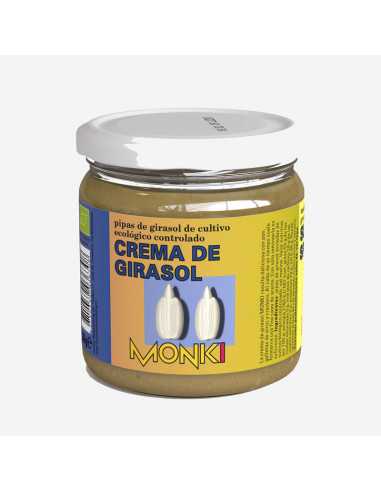 Crema de pipas de girasol bio 330g Monki