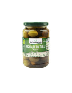 Aceitunas mezcla italianas Bio 350g Organica Italia