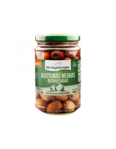 Aceitunas negras deshuesadas Bio 280 g Organica Italia