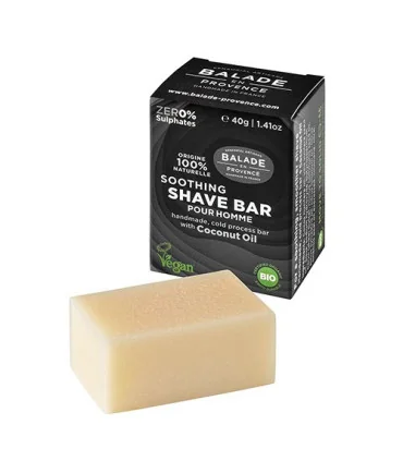 Espuma de afeitar sólida para hombre-40 gr | Espuma de afeitar natural
