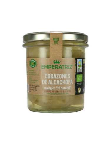 Alcachofa corazones al natural bio 355ml Emperatriz