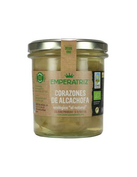 Alcachofa corazones al natural bio 355ml Emperatriz