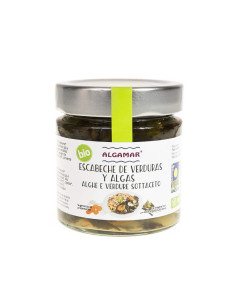 Algas y verduras en escabeche bio 190g Algamar