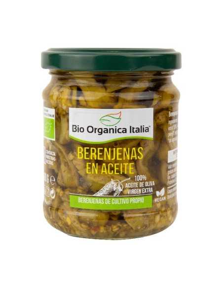 Berenjenas asadas en aceite Bio 190g Organica Italia
