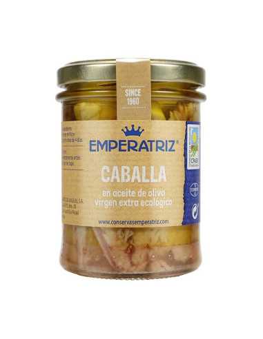 Caballa en aceite de oliva Bio 213ml 130g Emperatriz