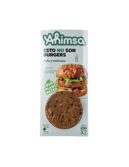 Hamburguesa tofu y wakame (temperatura ambiente) Bio 160g AHIMSA