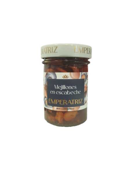 Mejillones gallegos en escabeche 212ml Emperatriz