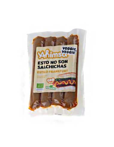 Salchichas veggie estilo Frankfurt (temperatura ambiente) (4 UND) Bio 230g AHIMSA