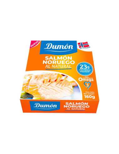 Salmon noruego al natural 160g Dumon