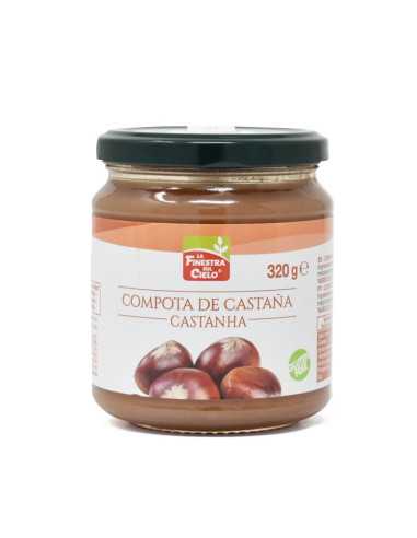 Compota de castaña bio 320g La Finestra