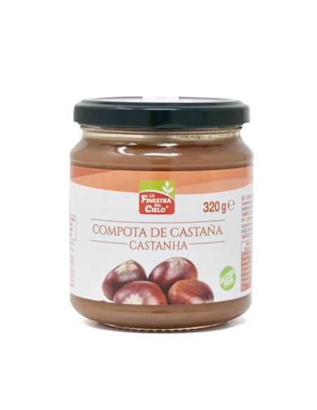 Compota de castaña bio 320g La Finestra