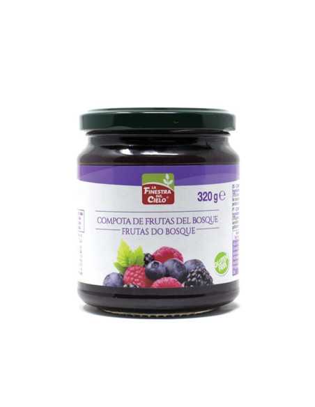 Compota de frutas del bosque bio 320g La Finestra