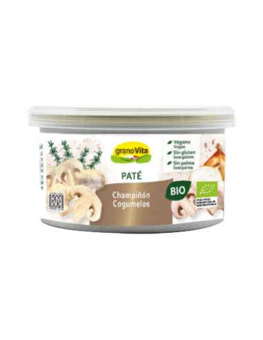 Pate champiñon girasol Bio 125g Granovita