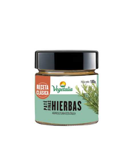 Pate de finas hierbas bio 180g Vegetalia Pate de finas hierbas bio 180g Vegetalia