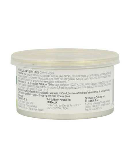 Pate de oliva lata 125g Granovita
