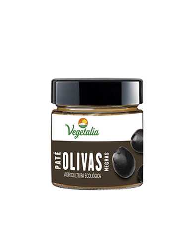 Pate de olivas negras bio 180g Vegetalia