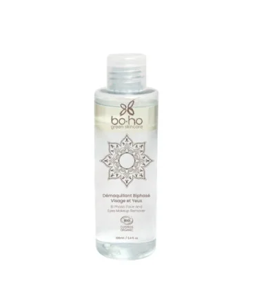 Desmaquillante bio Bifase cara y ojos-100 ml | Desmaquillante bifásico natural