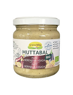 Pate Muttabal berenjena asada Bio cristal 175g Granovita