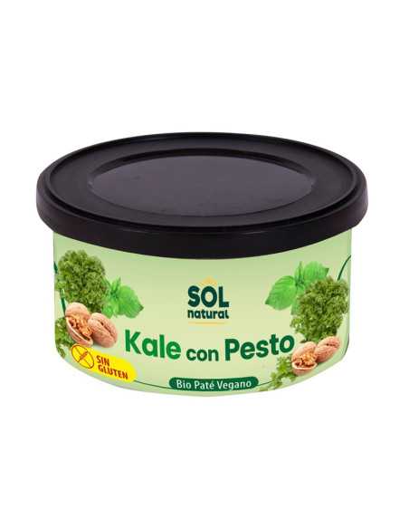Pate vegano kale pesto bio 125g Sol Natural