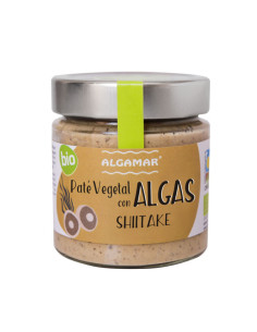 Pate vegetal con algas y shitake Bio 180g Algamar