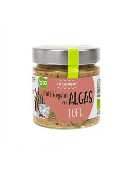 Pate vegetal con algas y tofu Bio 180g Algamar