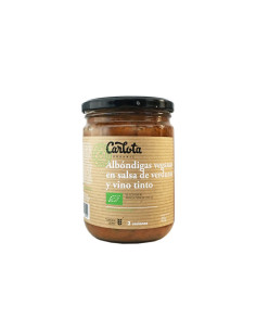Albondigas veganas en salsa de verduras Bio 425g Carlota Organic