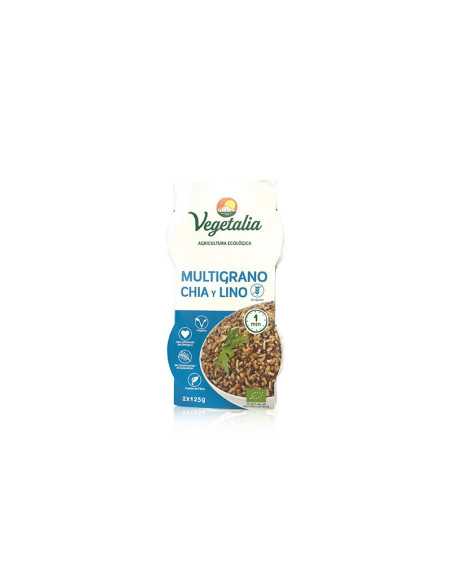 Multigrano Chia y Lino Bio 2x125 g Vegetalia