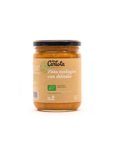 Pisto ecológico con Shiitake Bio 425 g Carlota Organic