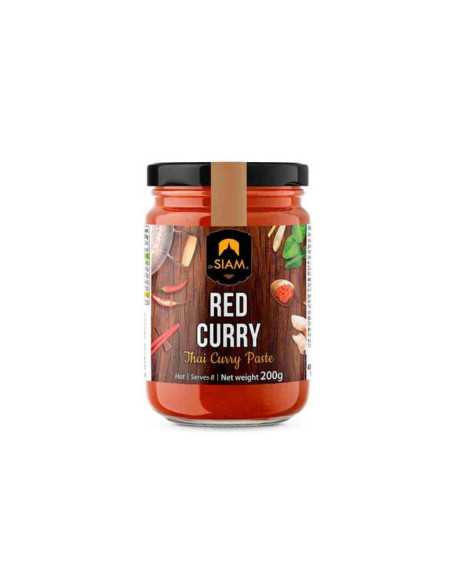 Pasta curry rojo Frasco 200g deSIAM