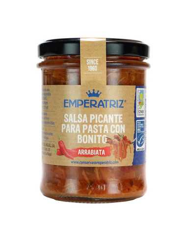 Salsa arrabiata con bonito MSC Bio 200g Emperatriz