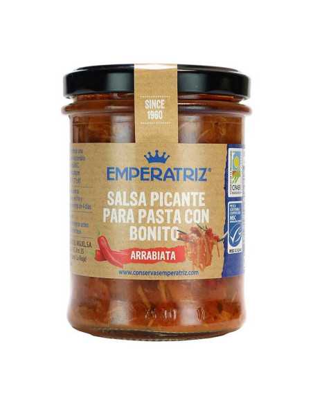 Salsa arrabiata con bonito MSC Bio 200g Emperatriz