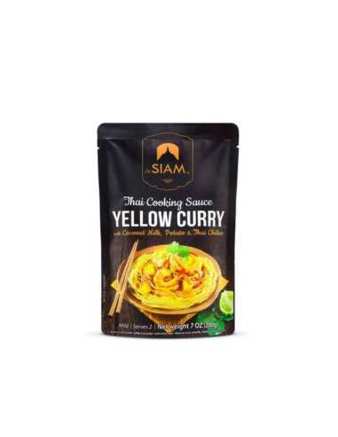 Salsa de curry amarillo con vegetales 200g deSIAM