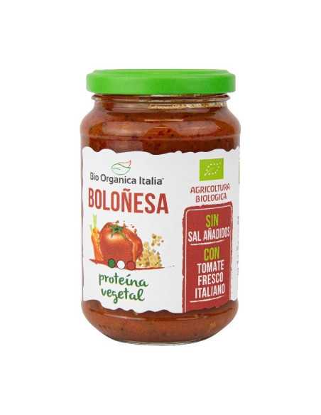 Salsa de tomate boloñesa vegana Bio 325ml Organica Italia