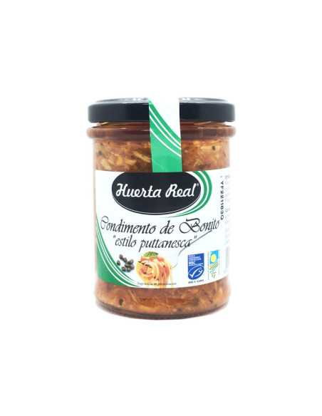 Salsa puttanesca con bonito MSC Bio 212ml Huerta Real