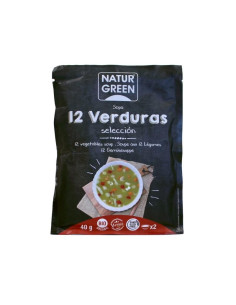 Sopa de 12 verduras sobre 40g Naturgreen