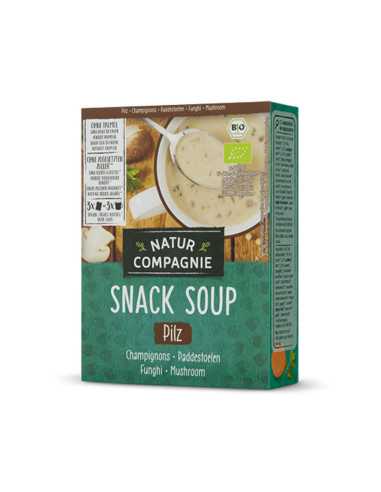 Sopa instantanea champiñon Bio 3x17g Natur Compagnie