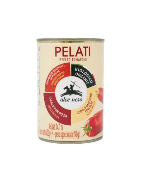 Tomates pelados en lata Bio 400g Alce Nero