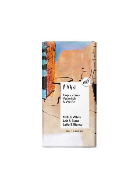 Chocolate con cafe cappuccino bio 100g Vivani