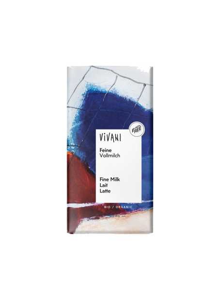 Chocolate con leche bio 100g Vivani