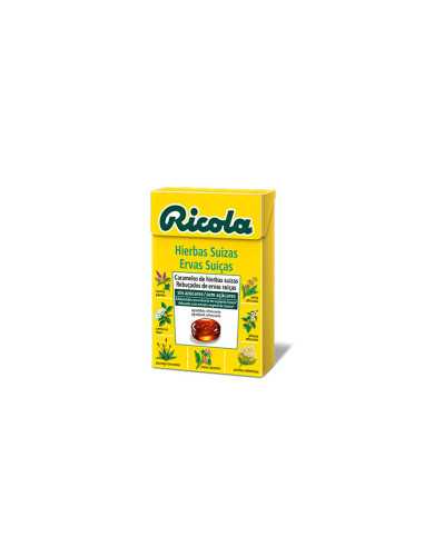 Caramelos de hierbas suizas sin azucar 50 g Ricola