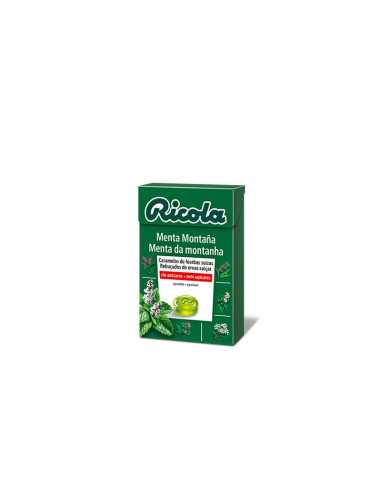 Caramelos de menta montaña sin azucar 50 g Ricola