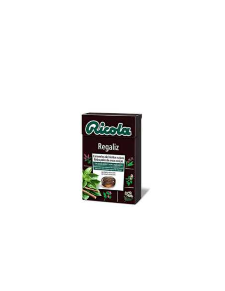 Caramelos de regaliz sin azucar 50 g Ricola