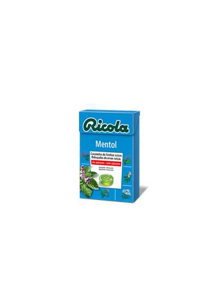 Caramelos mentol sin azucar 50 g Ricola